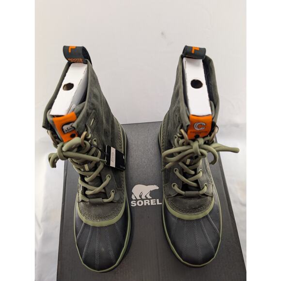 New Sorel x Concepts CNCPTS Caribou Rein WP in Surplus Green size 11.5 - Picture 4 of 13